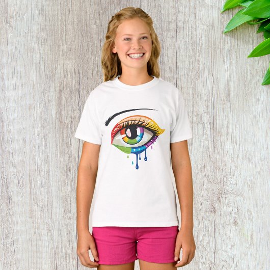 Geschilderd Oog T-shirt