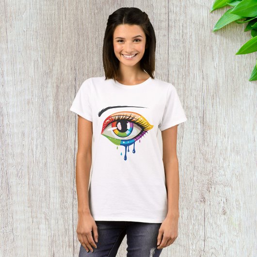 Geschilderd Oog T-shirt