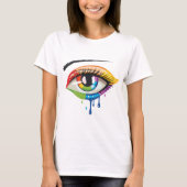 Geschilderd Oog T-shirt (Voorkant)