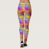 Geschilderd op mij Leggings (Achterkant)