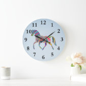 geschilderd paard grote klok (Huis)