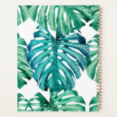 Geschilderd palmleder planner (Achterkant)