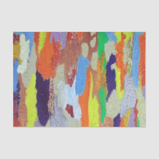 Geschilderd papier voor cementweefsel (Voorkant)