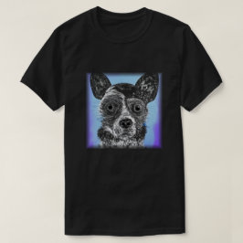 Geschilderd Puppy T-shirt