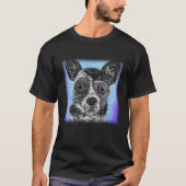 Geschilderd Puppy T-shirt (Voorkant)