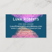 geschilderd regenboog Visitekaartje (Achterkant)