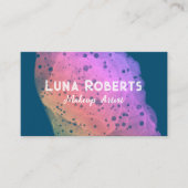 geschilderd regenboog Visitekaartje (Voorkant)