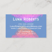 geschilderd regenboog Visitekaartje (Achterkant)