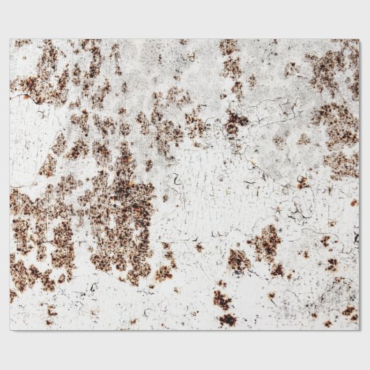 Geschilderd roestig metaal inpakpapier (Vlak)