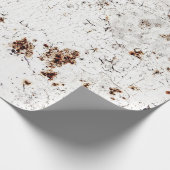 Geschilderd roestig metaal inpakpapier (Hoek)