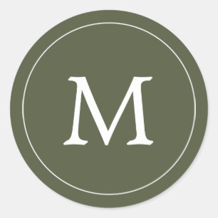 Geschilderd Roos Boho bruiloft Ronde Sticker