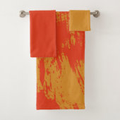 Geschilderd Sinaasappel - de Reeks van de Handdoek (Insitu)