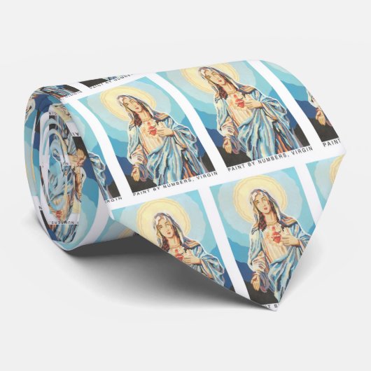 geschilderd stropdas (Opgerold)