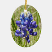 Geschilderd Texas Bluebonnet Ornament (Voorkant)