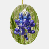 Geschilderd Texas Bluebonnet Ornament (Achterkant)