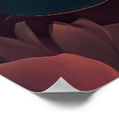 Geschilderd Upclose Bloemen Vet 4:3 Poster (Hoek)