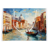 Geschilderd Venetië, Italië Groot Cadeauzakje (Voorkant)