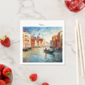 Geschilderd Venetië, Italië Servet (Insitu)