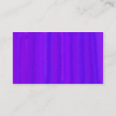 Geschilderd - Violet blauw Visitekaartje (Achterkant)