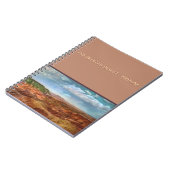 Geschilderd woestijn Notitieboek (Linkerzijde)