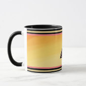 Geschilderde achtergrond mok (Links)