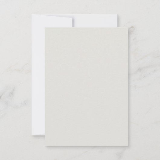 Geschilderde Anemonen - Huwelijk RSVP Kaart (Achterkant)