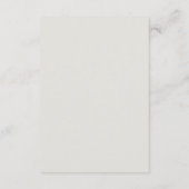 Geschilderde Anemones - Receptiekaart Informatiekaartje (Achterkant)