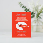 Geschilderde ansichtkaart briefkaart (Staand voorkant)