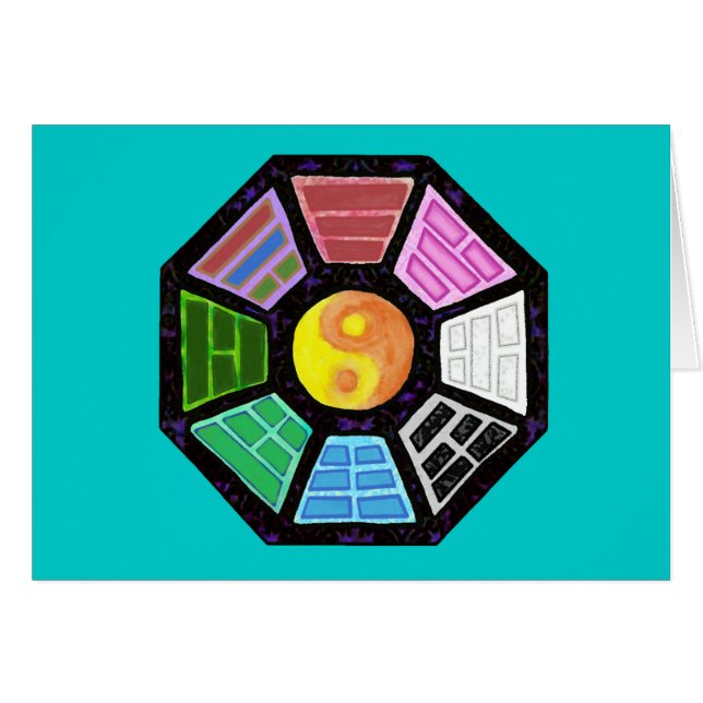 Geschilderde ba-Gua (Voorkant Horizontaal)