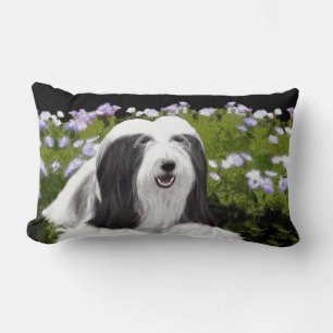 Geschilderde Baardcollie - Mooie originele honden Kussen