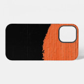Geschilderde bakstenen muur iPhone hoesje (Achterkant horizontaal)