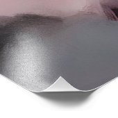 Geschilderde Ballerina in Roze Foto Afdruk (Hoek)