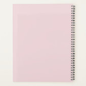 Geschilderde Ballerina in Roze Planner (Achterkant)