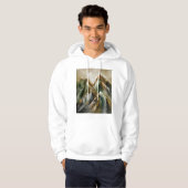 Geschilderde Bergen Hoodie (Voorkant volledig)