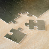 Geschilderde bergen legpuzzel (Zijkant)