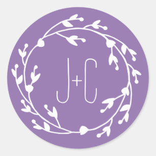 Geschilderde bloemen gunstiger Sticker