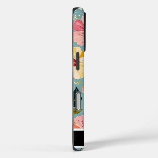  geschilderde bloementelefoon Hoesje (Achterkant / Rechts)