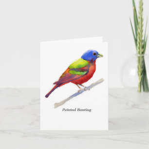 Geschilderde Bunting Kaart