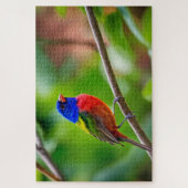 Geschilderde Bunting puzzel (Verticaal)