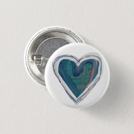 Geschilderde Button (Voorkant /achterkant)