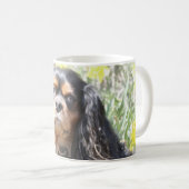 Geschilderde Cavalier King Charles Spaniel Koffiemok (Voorkant rechts)