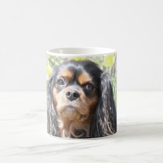 Geschilderde Cavalier King Charles Spaniel Koffiemok (Center)