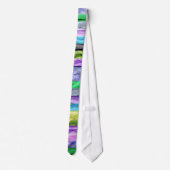 Geschilderde Chic Trendy Chevron Stropdas (Achterkant)