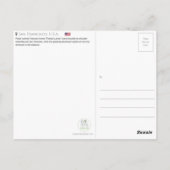 Geschilderde dames, San Francisco, U.S.A. Briefkaa Briefkaart (Achterkant)