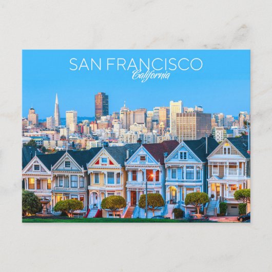 Geschilderde dames, San Francisco, U.S.A. Briefkaa Briefkaart (Voorkant)