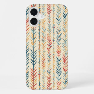 Geschilderde dennennaaldstrepen - iPhone 16 hoesje iPhone 16 Plus Hoesje