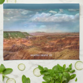 Geschilderde Desert Keuken Handdoek (Gevouwen)