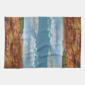 Geschilderde Desert Keuken Handdoek (Horizontaal)