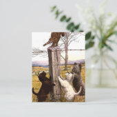  geschilderde doodsbannen met briefkaart van een k (Staand voorkant)