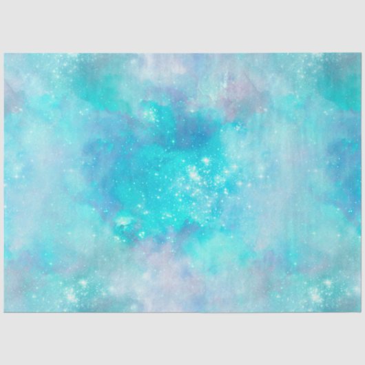 Geschilderde Galaxy Serie Ontwerp 8 Tissuepapier (Voorkant)